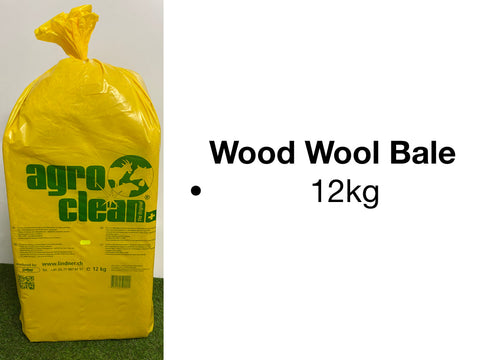 Wood Wool - Agro Clean 12kg bales